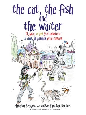 cover image of The Cat, the Fish and the Waiter (Spanish Edition)